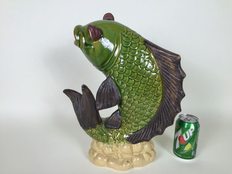 Large Decorative Painted Fish Sculpture [Photo 3]