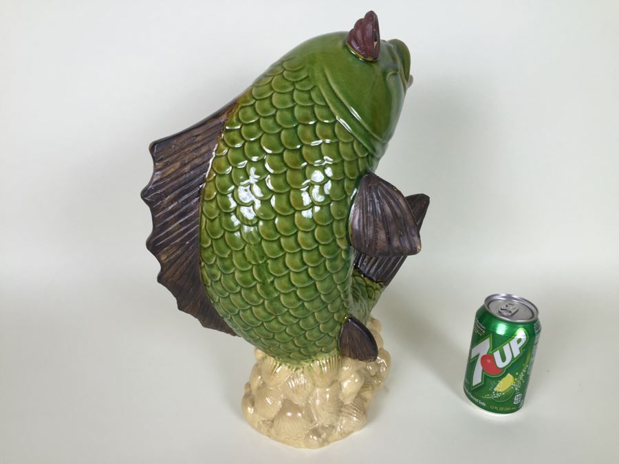 Large Decorative Painted Fish Sculpture [Photo 2]