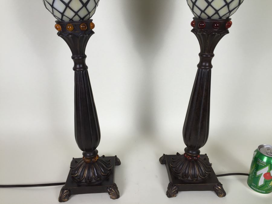Stained Glass Table Lamps For Living Room
