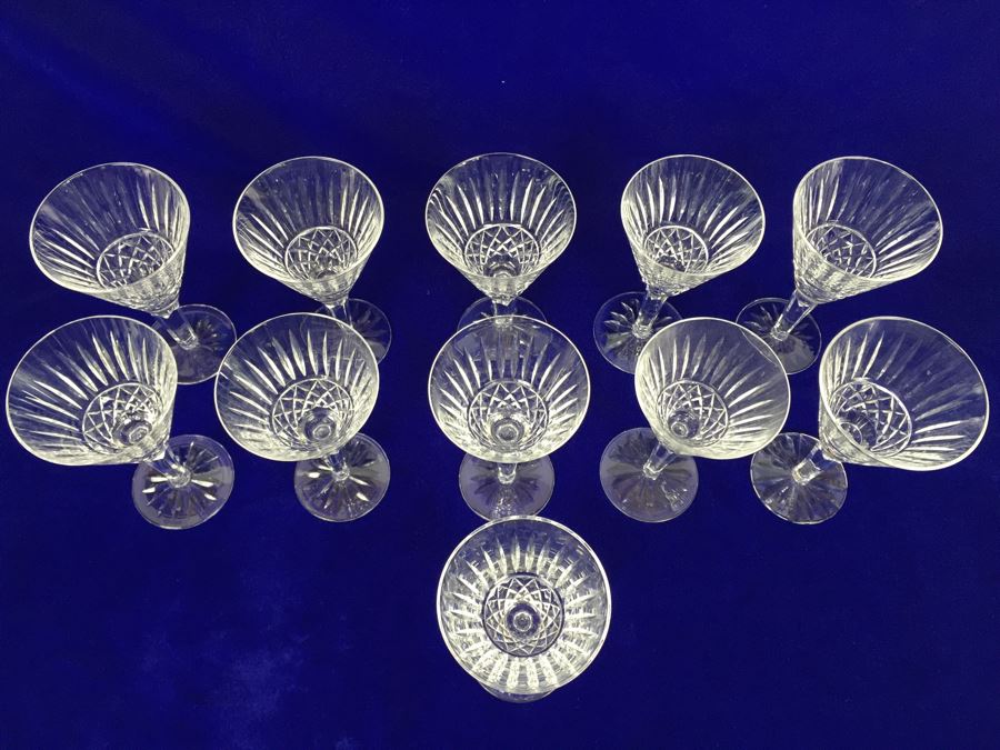 (11) Waterford Crystal Maeve Stemware Glasses Estimate $90x11=$990 [Photo 5]
