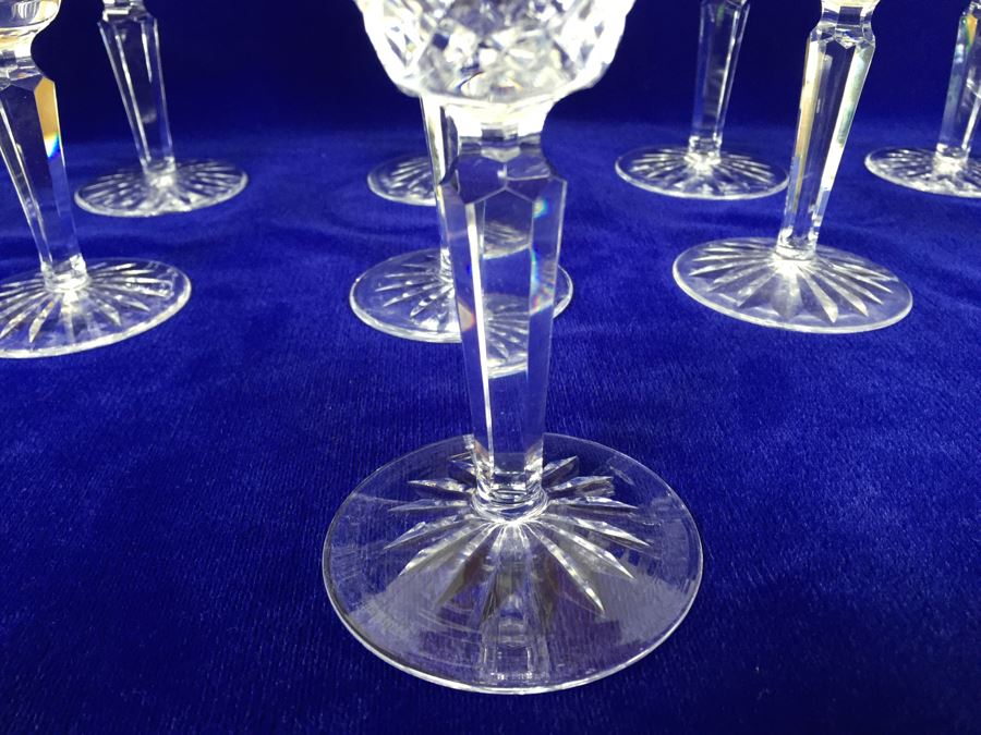 (11) Waterford Crystal Maeve Stemware Glasses Estimate $90x11=$990 [Photo 7]