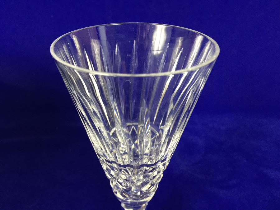 Waterford Crystal Maeve Empty Box With Single Waterford Maeve Stemware Glass Estimate $90 [Photo 6]