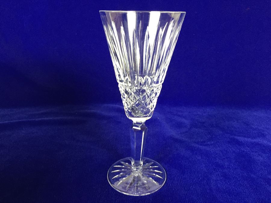 Waterford Crystal Maeve Empty Box With Single Waterford Maeve Stemware Glass Estimate $90 [Photo 5]