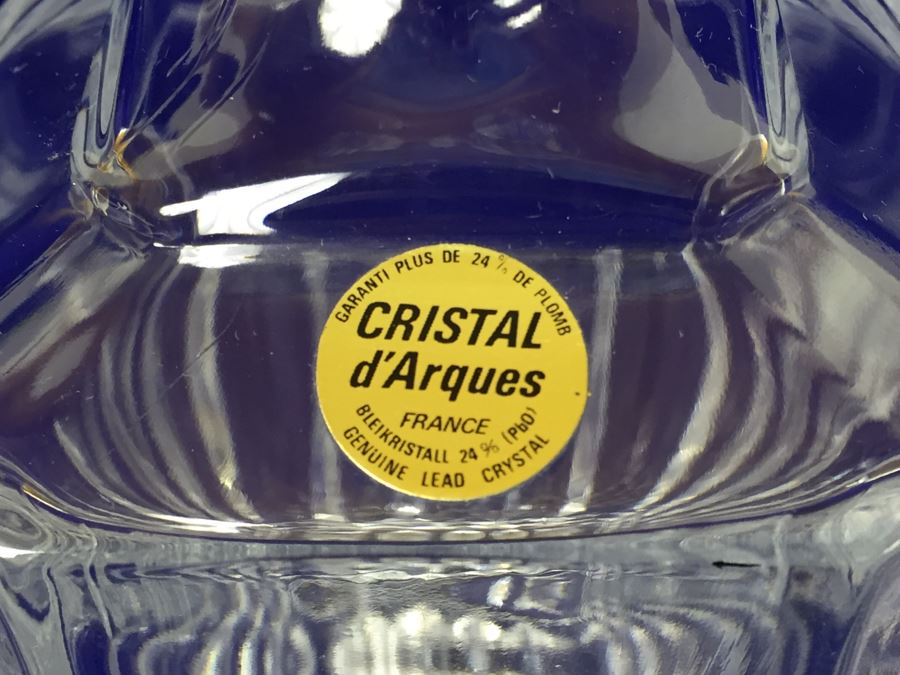 French Lead Crystal Decanter CRISTAL d'Arques [Photo 2]