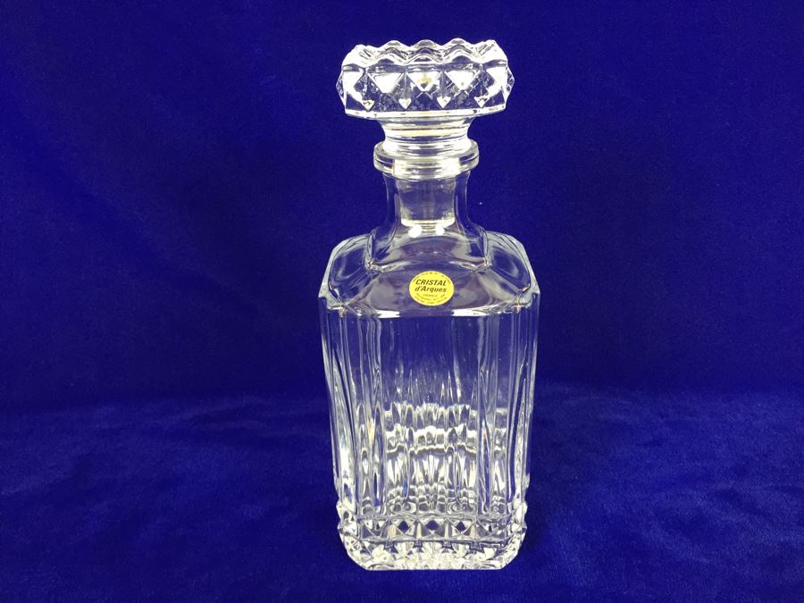 French Lead Crystal Decanter CRISTAL d'Arques [Photo 4]