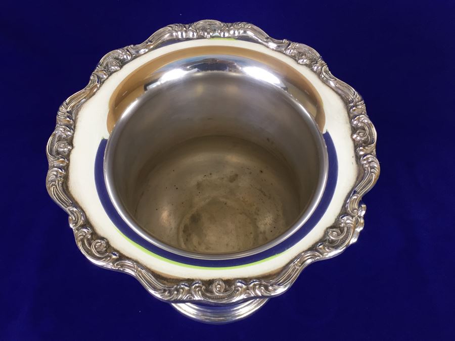 GORHAM Heritage Silverplate Champagne Wine Ice Bucket YH343 [Photo 5]