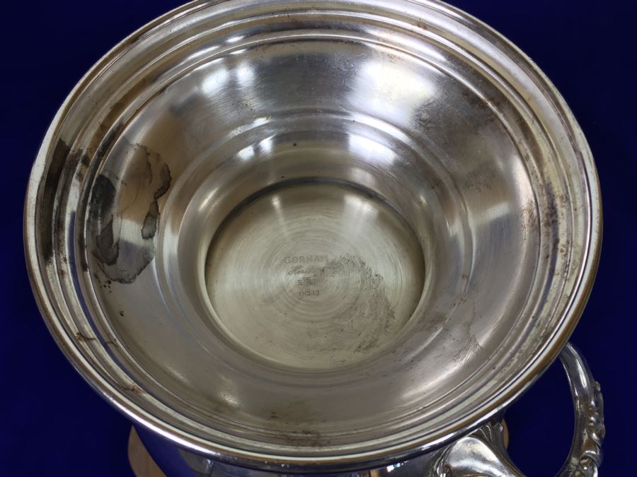 GORHAM Heritage Silverplate Champagne Wine Ice Bucket YH343 [Photo 9]