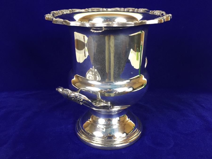 GORHAM Heritage Silverplate Champagne Wine Ice Bucket YH343 [Photo 6]