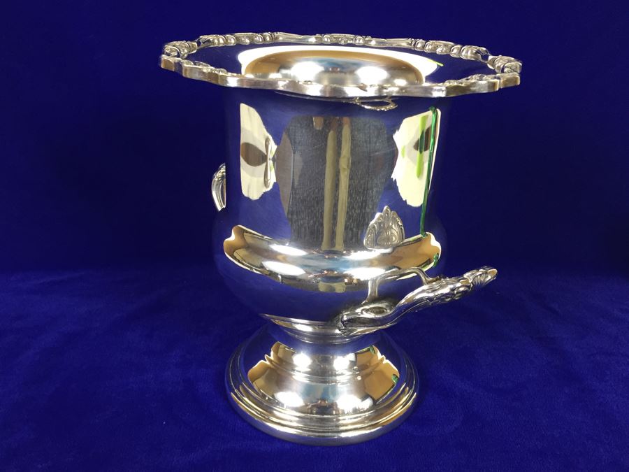 GORHAM Heritage Silverplate Champagne Wine Ice Bucket YH343 [Photo 7]