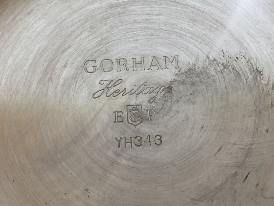 GORHAM Heritage Silverplate Champagne Wine Ice Bucket YH343 [Photo 3]