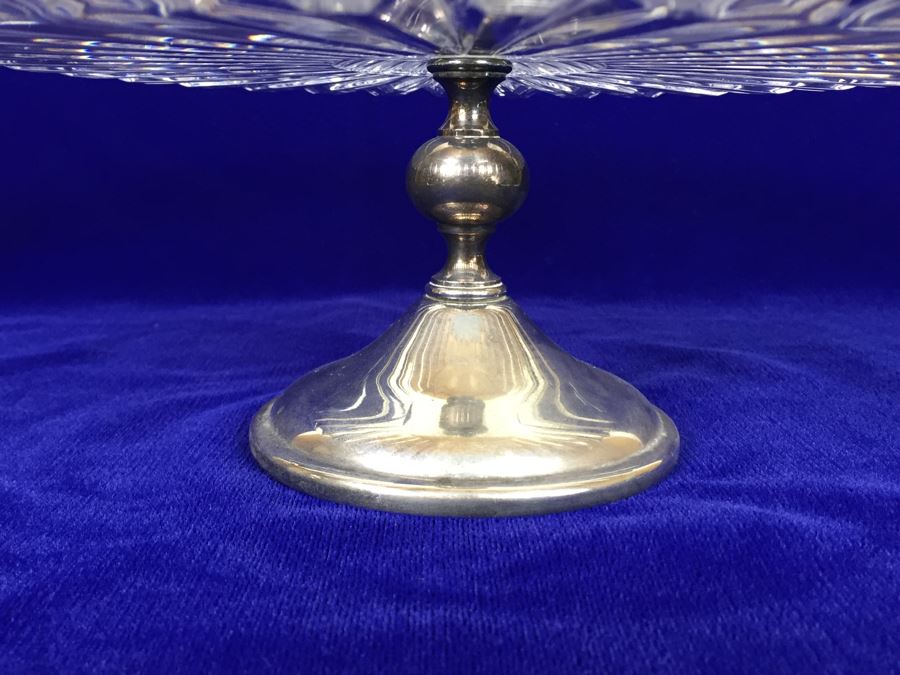 Footed Glass Plate [Photo 3]