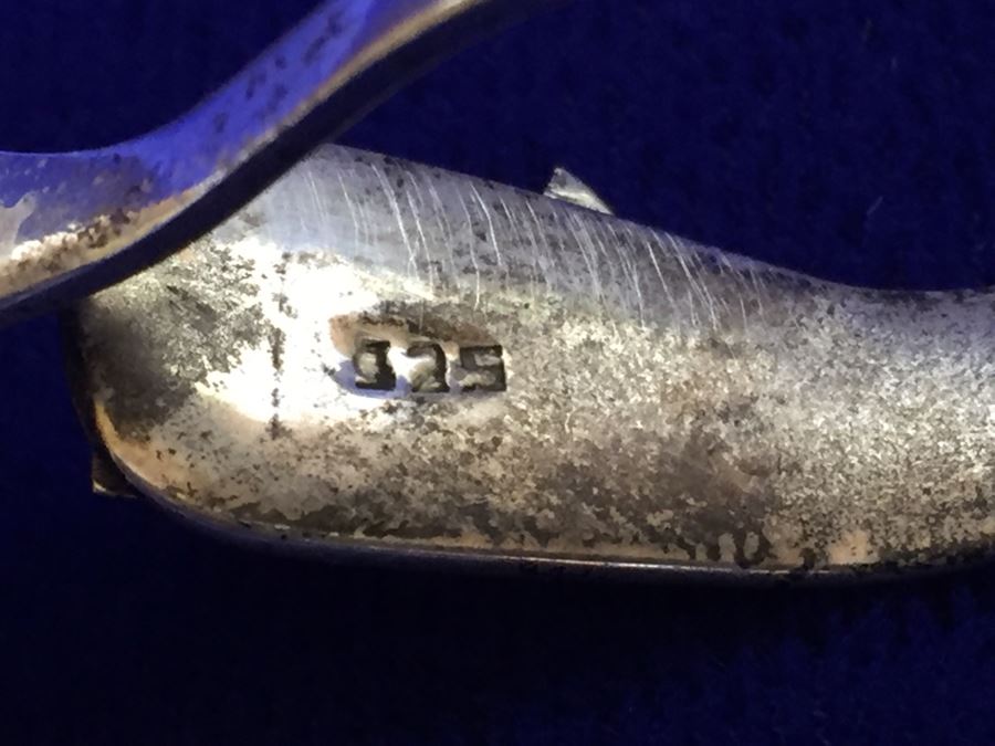 Small Sterling Silver Spoon With Rabbit On Handle [Photo 3]