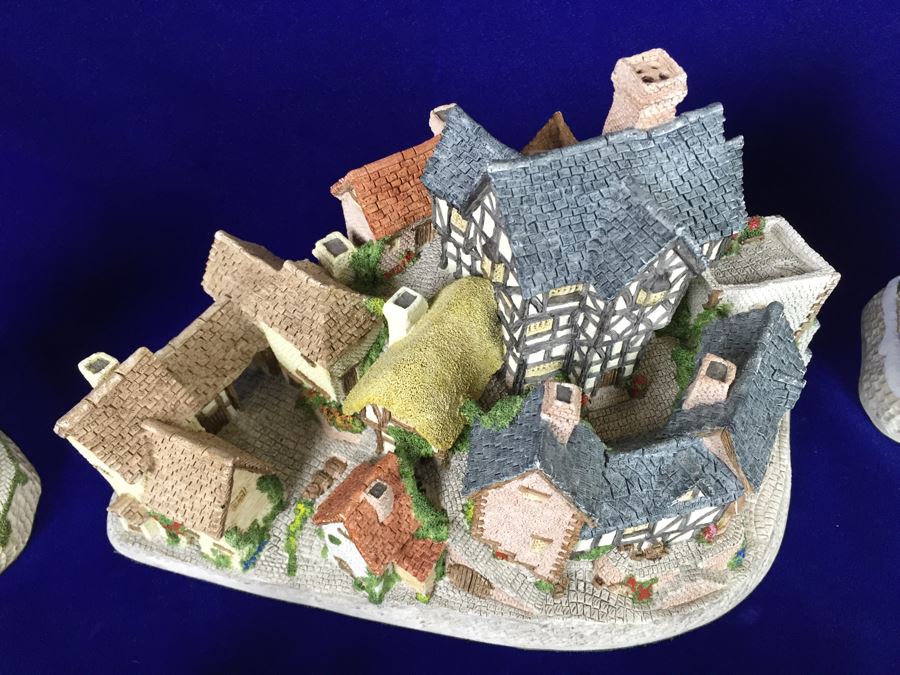 Large Collection Of David Winter Hand Made And Hand Painted Villages Hampshire, Great Britain [Photo 5]