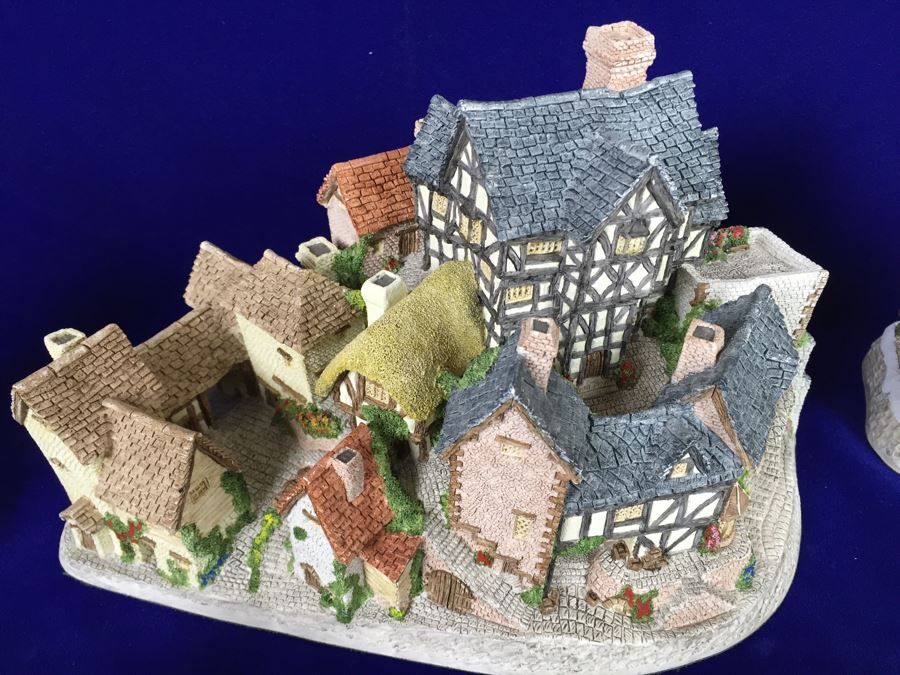 Large Collection Of David Winter Hand Made And Hand Painted Villages Hampshire, Great Britain [Photo 4]