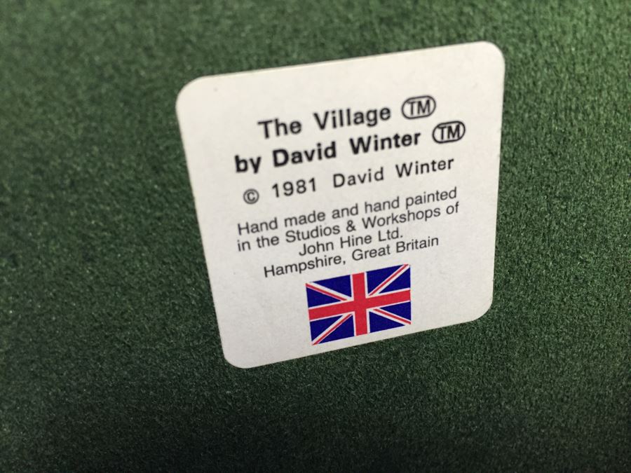 Large Collection Of David Winter Hand Made And Hand Painted Villages Hampshire, Great Britain [Photo 36]