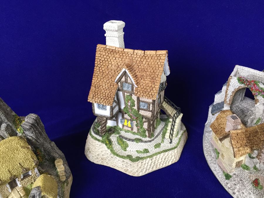 Large Collection Of David Winter Hand Made And Hand Painted Villages Hampshire, Great Britain [Photo 10]