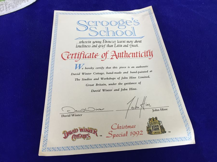 Large Collection Of David Winter Hand Made And Hand Painted Villages Hampshire, Great Britain [Photo 34]