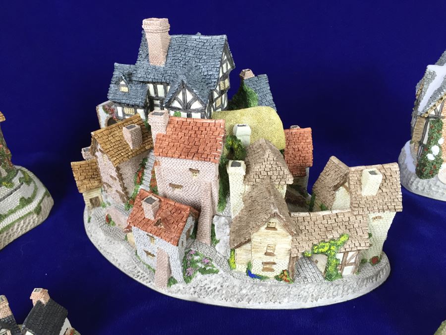 Large Collection Of David Winter Hand Made And Hand Painted Villages Hampshire, Great Britain [Photo 6]