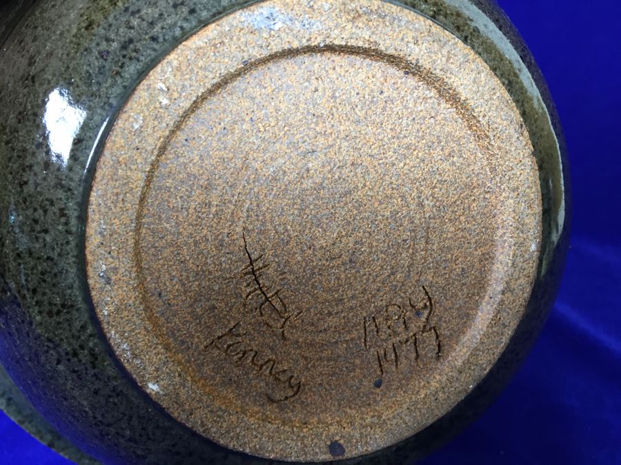 Handmade 1970's Signed Pottery By Kenney [Photo 9]