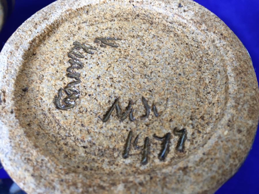 Handmade 1970's Signed Pottery By Kenney [Photo 3]