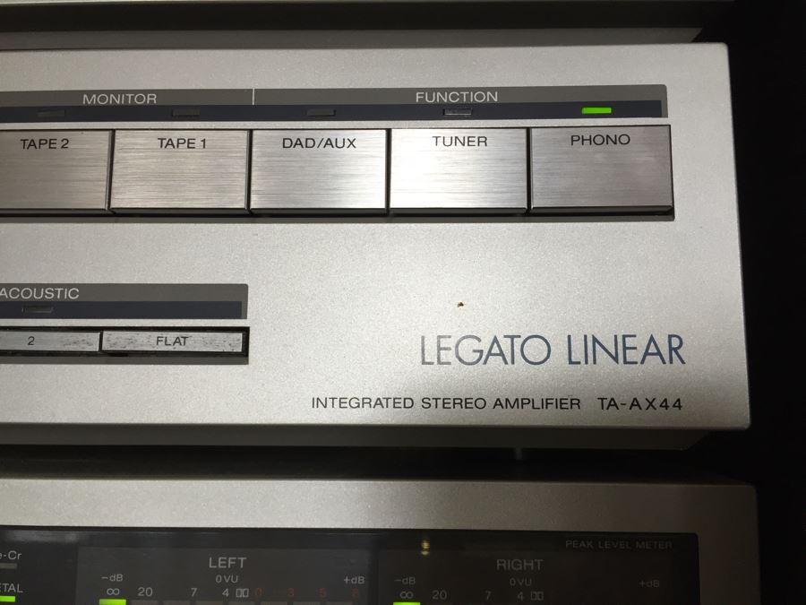 SONY Audio Rack System Includes Tuner, Amplifier, Record Player, Equalizer, Tape Deck And Manuals [Photo 22]