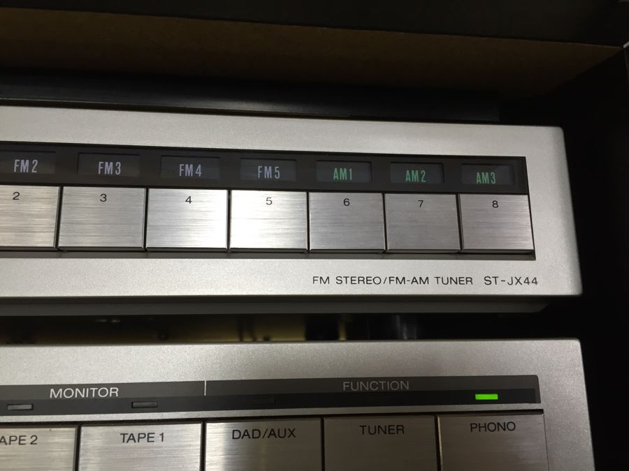 SONY Audio Rack System Includes Tuner, Amplifier, Record Player, Equalizer, Tape Deck And Manuals [Photo 24]