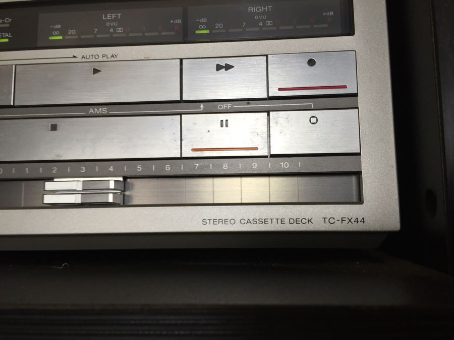 SONY Audio Rack System Includes Tuner, Amplifier, Record Player, Equalizer, Tape Deck And Manuals [Photo 20]