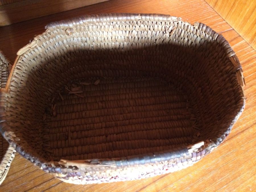 Native American Basket with Lid [Photo 7]