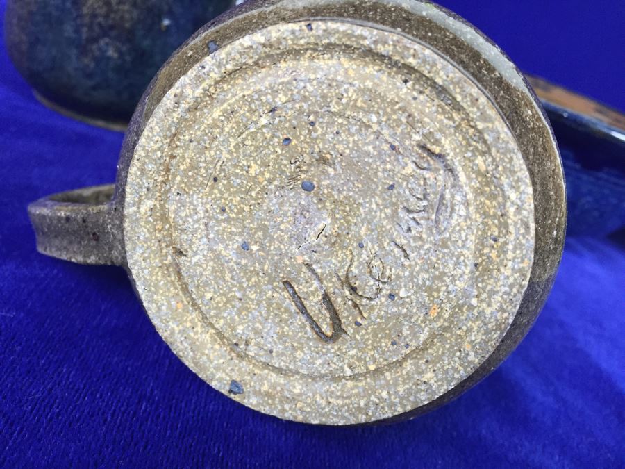 Handmade 1970's Signed Pottery By Kenney [Photo 6]