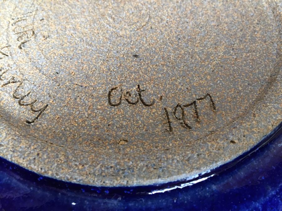 Handmade 1970's Signed Pottery By Kenney [Photo 17]
