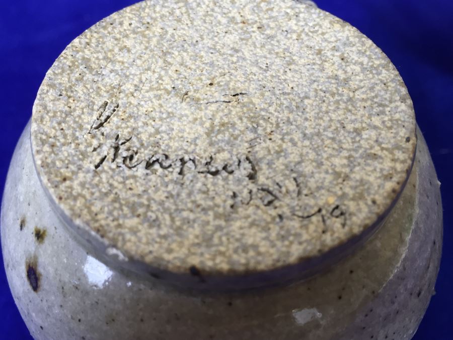 Handmade 1970's Signed Pottery By Kenney [Photo 3]