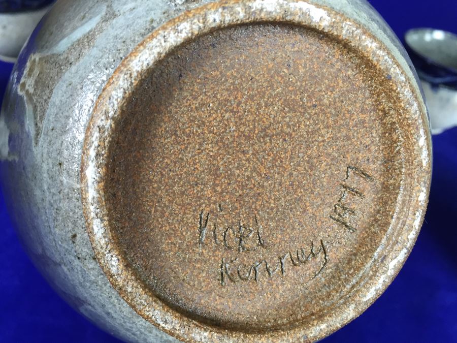 Handmade 1970's Signed Pottery By Kenney [Photo 16]