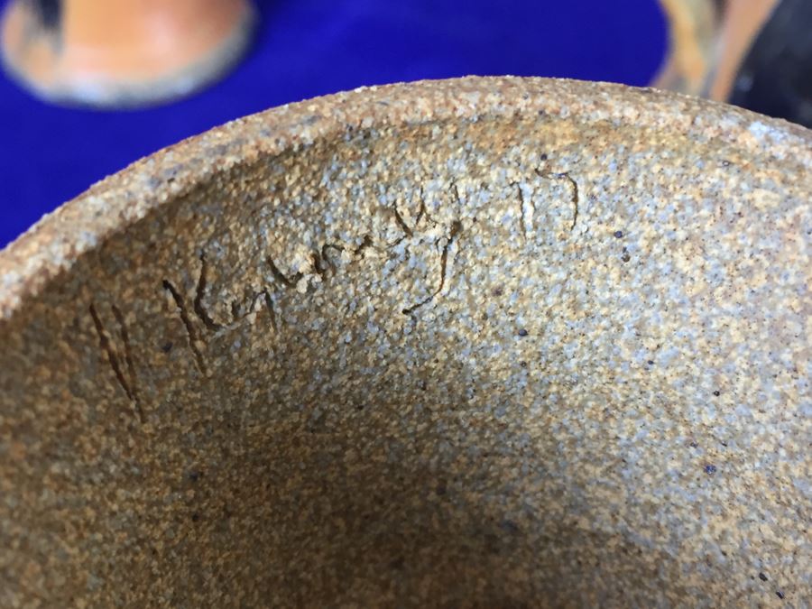 Handmade 1970's Signed Pottery By Kenney [Photo 9]