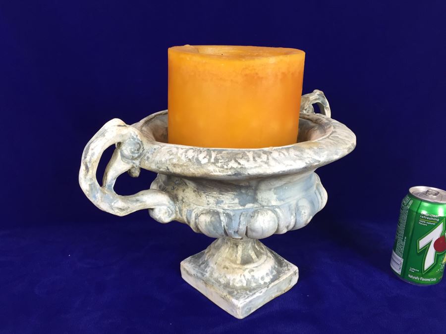 Large Decorative Urn Candleholder [Photo 4]