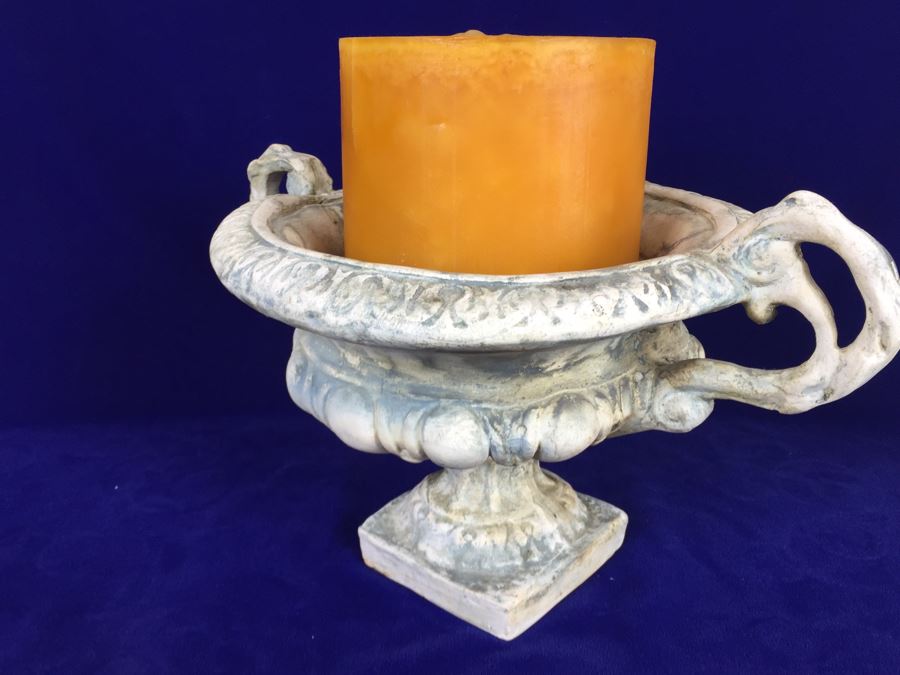 Large Decorative Urn Candleholder [Photo 3]