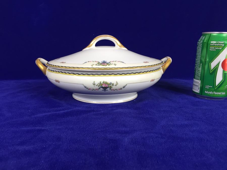 Noritake Soup Tureen Rosemary Pattern Made In Japan [Photo 1]