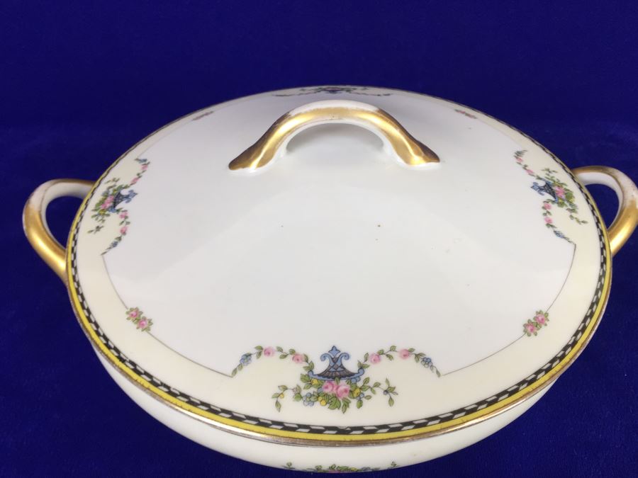 Noritake Soup Tureen Rosemary Pattern Made In Japan [Photo 5]