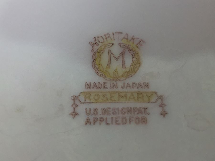 Noritake Soup Tureen Rosemary Pattern Made In Japan [Photo 3]