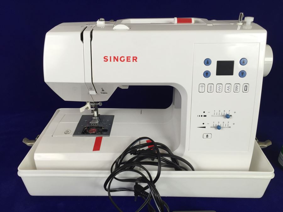 Singer Sewing Machine Model # 744 With Case [Photo 2]