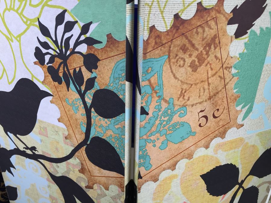 Modern 3-Panel Screen With Bird And Tree Motif [Photo 4]