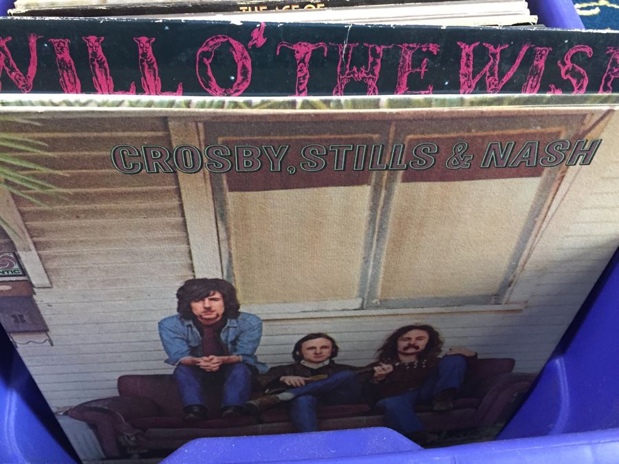 Vinyl Record Lot 33RPM - Crosby, Stills & Nash, QuarterFlash, Eagles, Jim Croce ... [Photo 2]