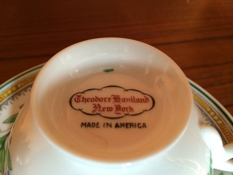 Vintage Theodore Haviland New York Cup & Saucer [Photo 3]