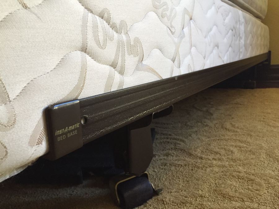 King Size Conforma Back Supporter Mattress, Box Springs And Metal Bed Frame [Photo 15]