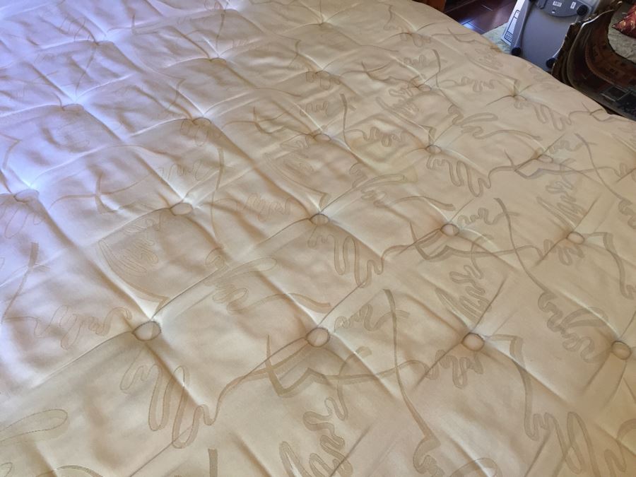 King Size Conforma Back Supporter Mattress, Box Springs And Metal Bed Frame [Photo 11]