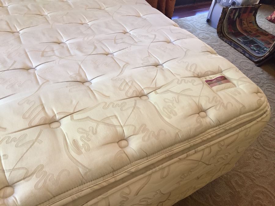 King Size Conforma Back Supporter Mattress, Box Springs And Metal Bed Frame [Photo 14]