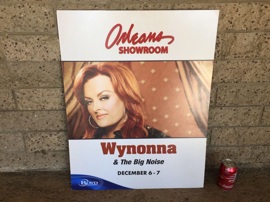 Wynonna & The Big Noise Concert Poster Orleans Showroom BOYD Gaming [Photo 6]