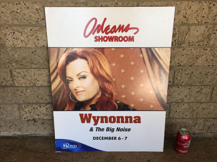 Wynonna & The Big Noise Concert Poster Orleans Showroom BOYD Gaming [Photo 1]