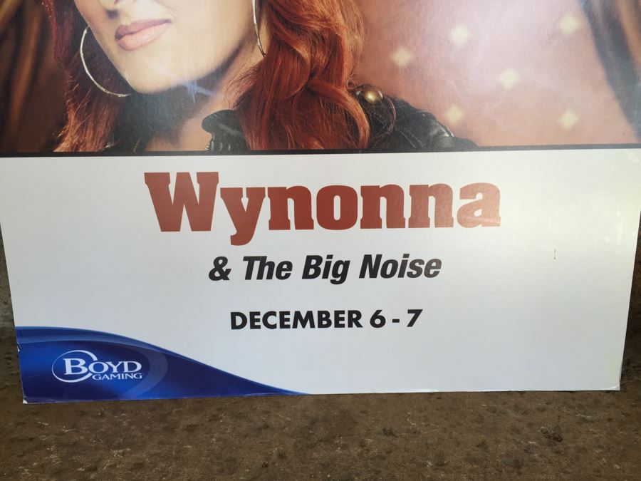 Wynonna & The Big Noise Concert Poster Orleans Showroom BOYD Gaming [Photo 3]