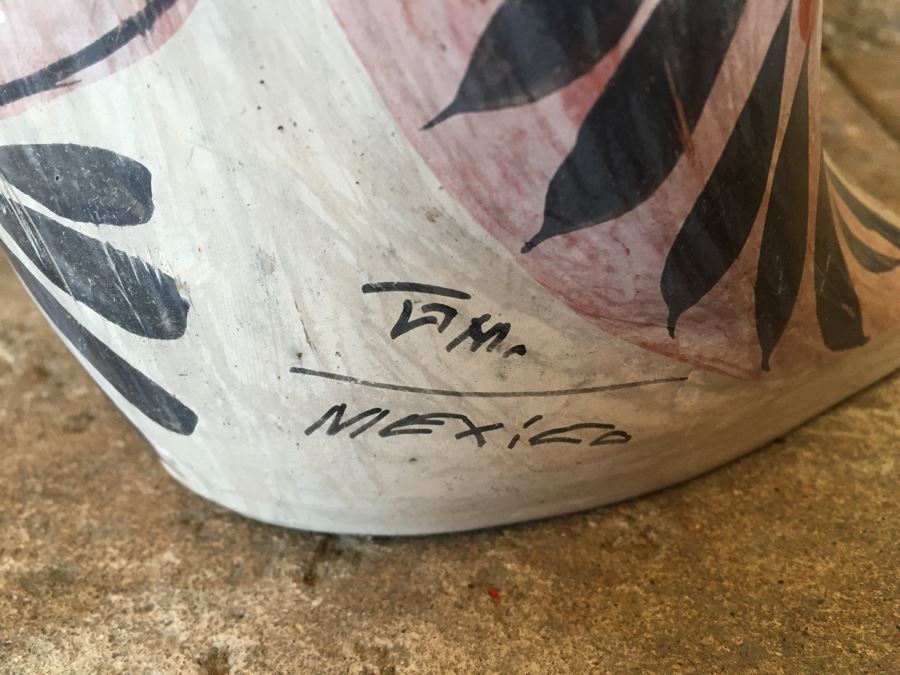 Mexican Pottery Lot With 2 Birds And Cat [Photo 3]