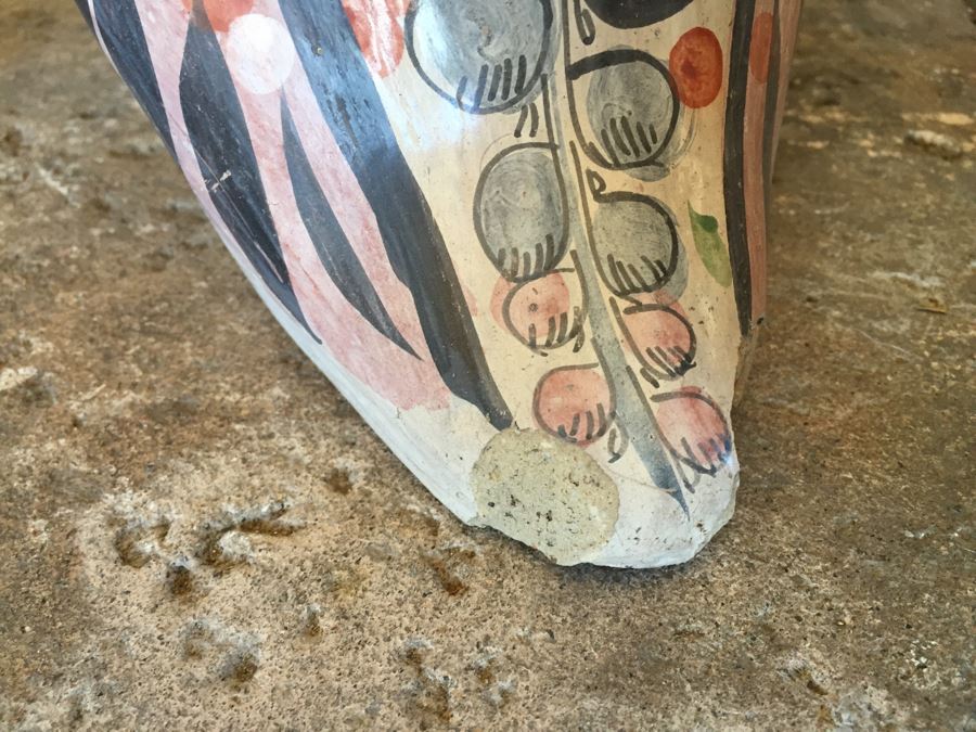 Mexican Pottery Lot With 2 Birds And Cat [Photo 8]